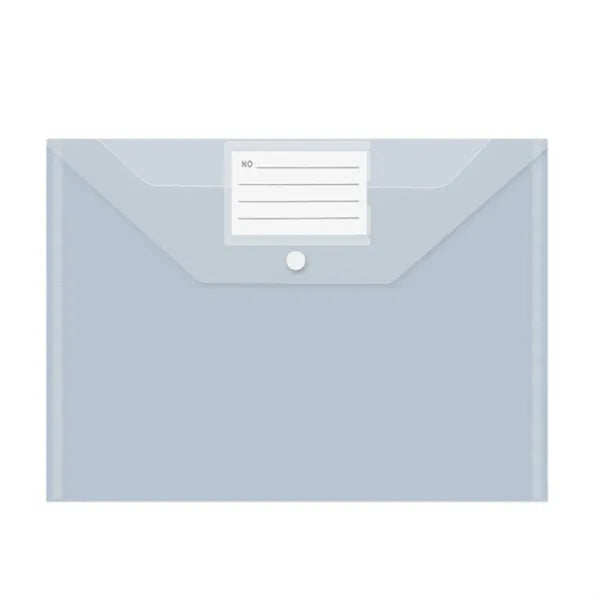 Transparent Document Bag with Label