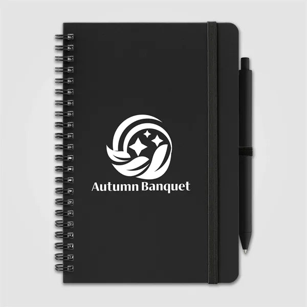 Hoga Repreve Spiral Jotter Notepad - A5 - Silkscreen