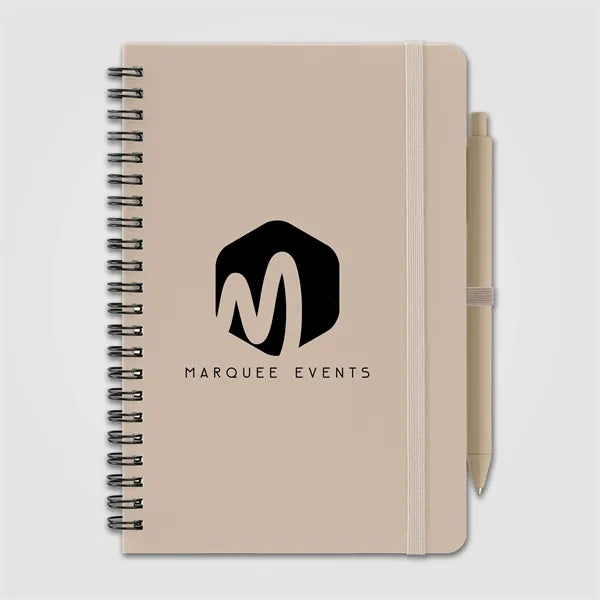 Hoga Repreve Spiral Jotter Notepad - A5 - Silkscreen