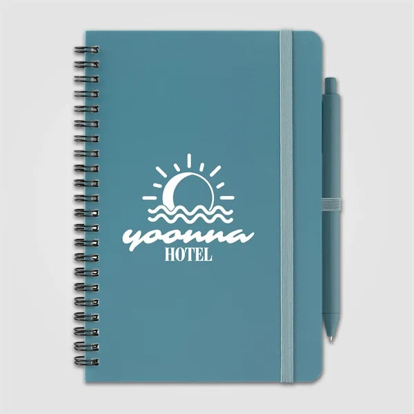 Hoga Repreve Spiral Jotter Notepad - A5 - Silkscreen