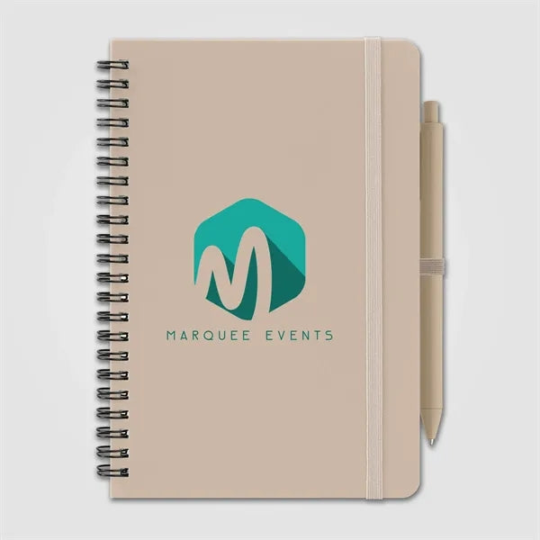 Hoga Repreve Spiral Jotter Notepad - A5 - ColorJet