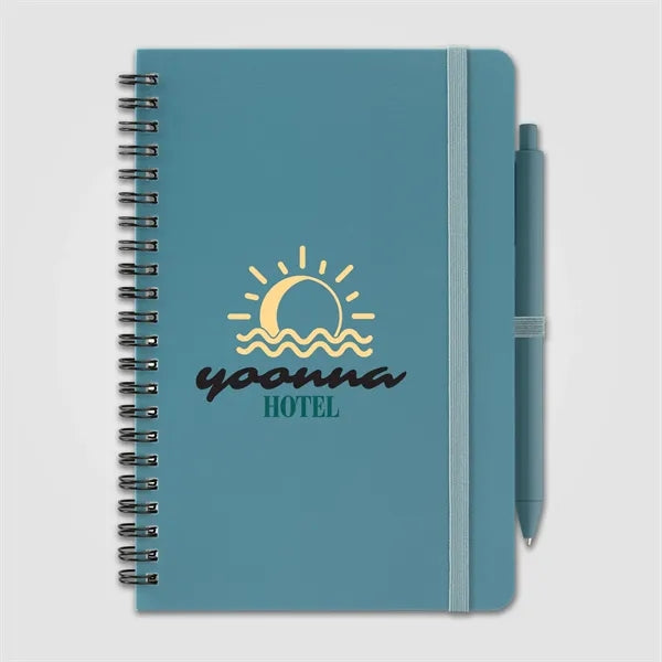 Hoga Repreve Spiral Jotter Notepad - A5 - ColorJet