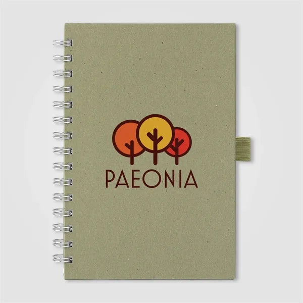 Terra Recycled Milk Carton Hard Cover Notebook - ColorJet
