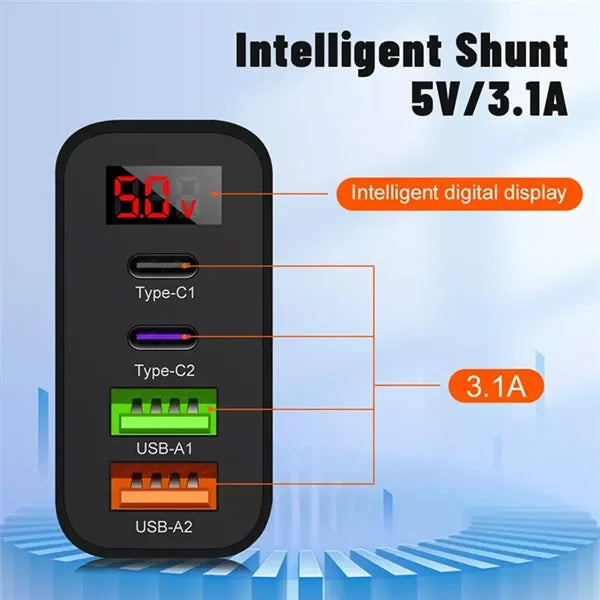 45W Fast Charging Usb Type C Wall Charger