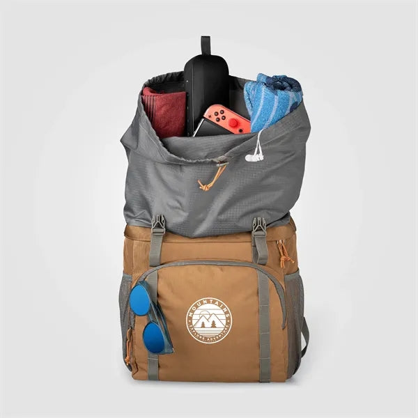 Sienna Recycled Nylon 2-in-1 Insulated Cooler Backpack