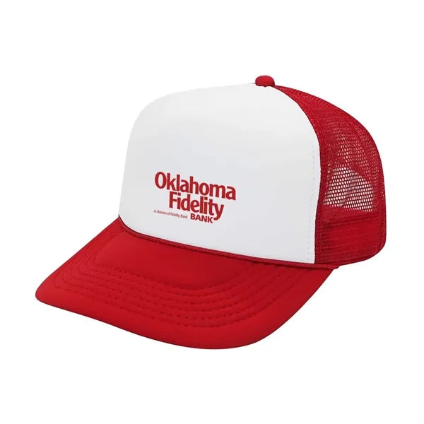 Two-Tone Summer Mesh Cap