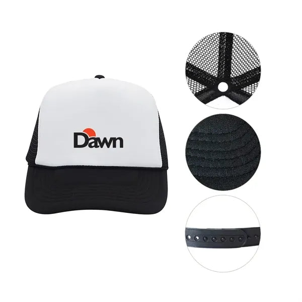 Two-Tone Summer Mesh Cap