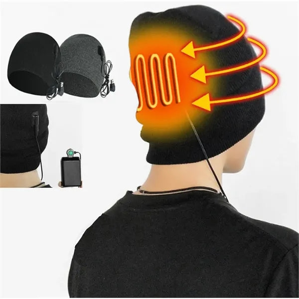 Electric Warm Heated Knitted Hat