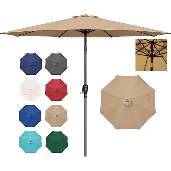9 ft Outdoor Patio Umbrella