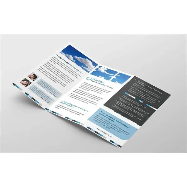Tri-Fold Brochure 8.5x11 Booklet