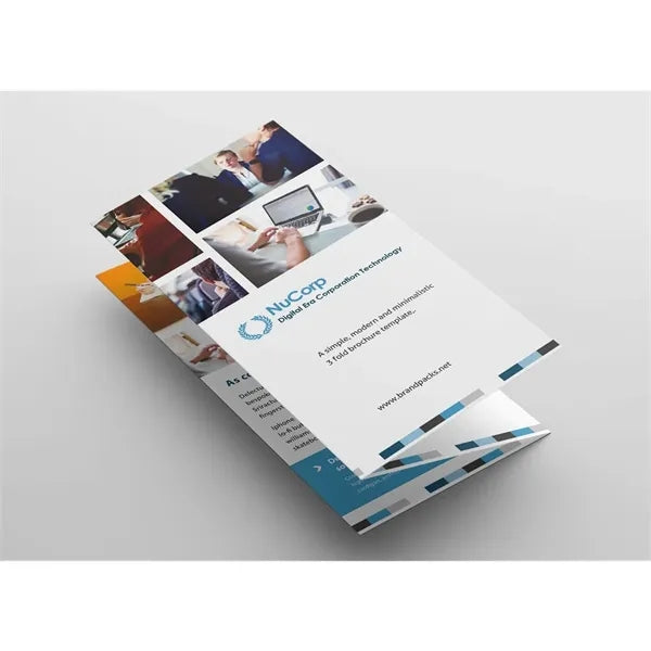 Tri-Fold Brochure 8.5x11 Booklet