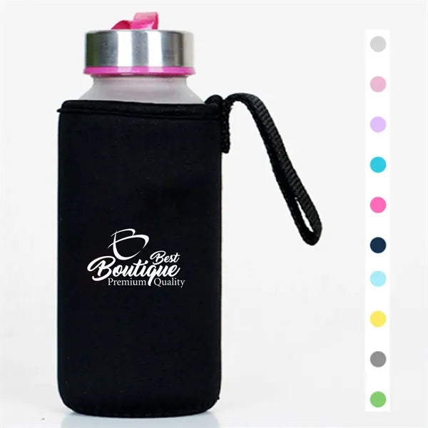 Neoprene Can Insulator With Drawstring