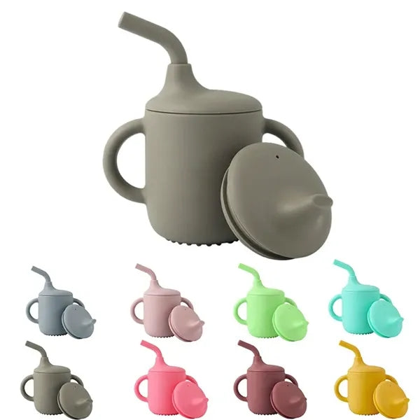 3 Stages Straw Training Cup for Infants Toddlers