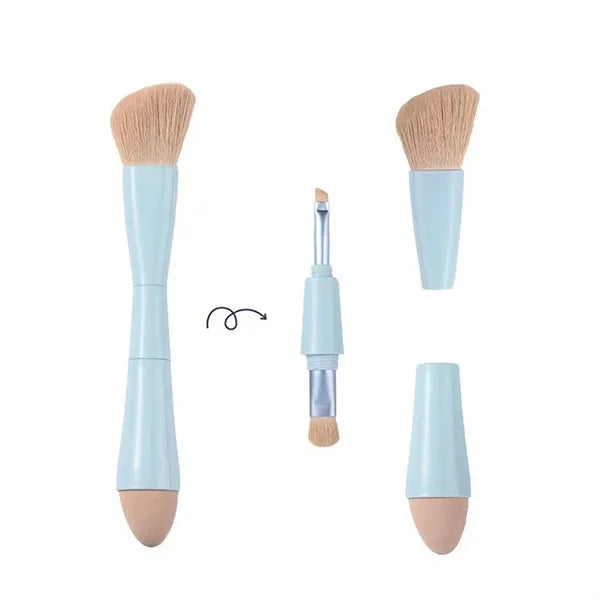 4-In-1 Makeup Brush Beauty Tool