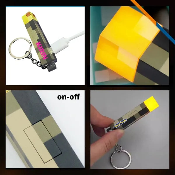 Tlish Torch LED Light Keychain