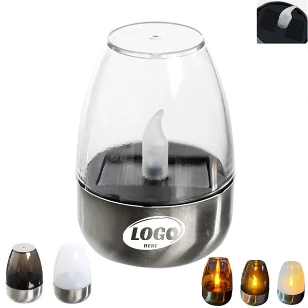 Solar Outdoor Candle Flameless Lamp
