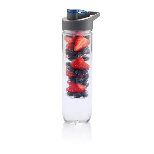 Sports Fruit Long Infuser Clear Plastic Tumbler