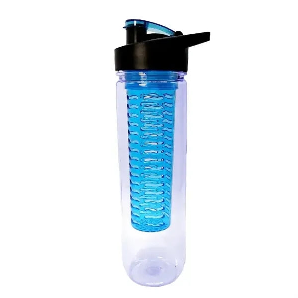 Sports Fruit Long Infuser Clear Plastic Tumbler