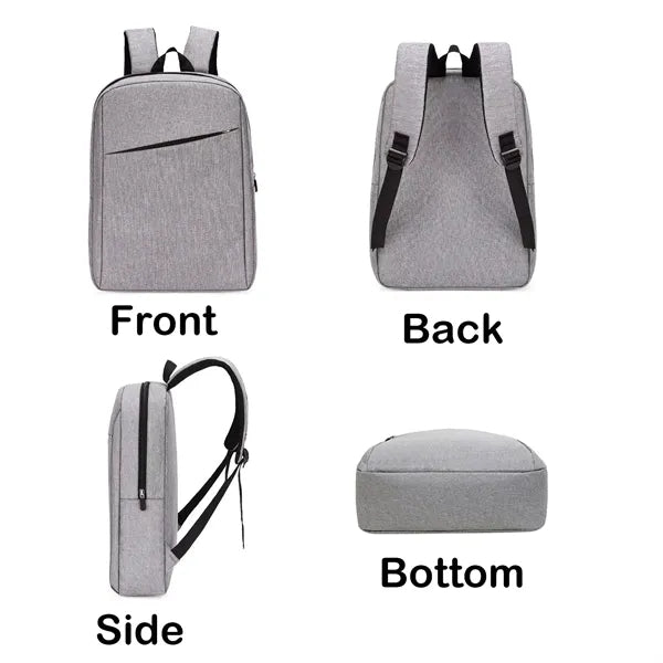 Lightweight and Minimalist 15.6-Inch Laptop Backpack