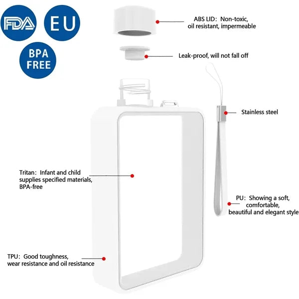 BPA Free 13oz Water Bottle for Sports