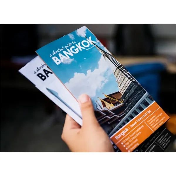 Customize Brochure Travel Guide Booklet Instruction manual