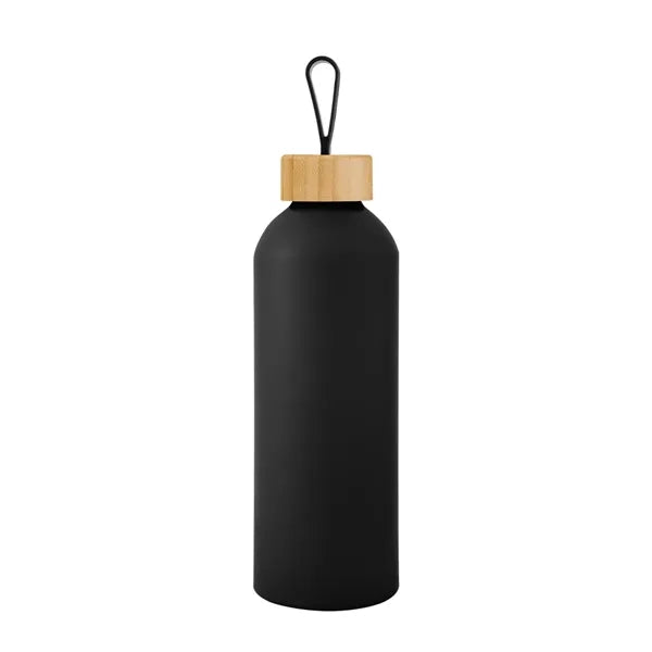 25 Oz. Blaire Recycled Aluminum Bottle With Bamboo Lid An...