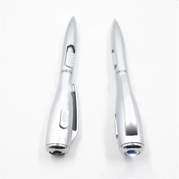 Plastic LED Light Pen With Torch Gift