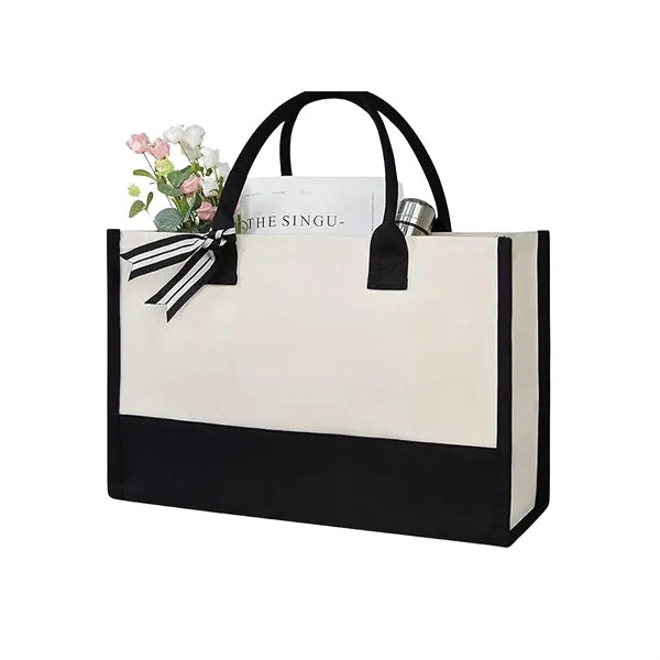 Canvas Beach Tote Bag