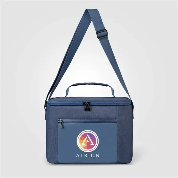 City Pack 600D RPET Zippered Cooler Bag - Heat Transfer