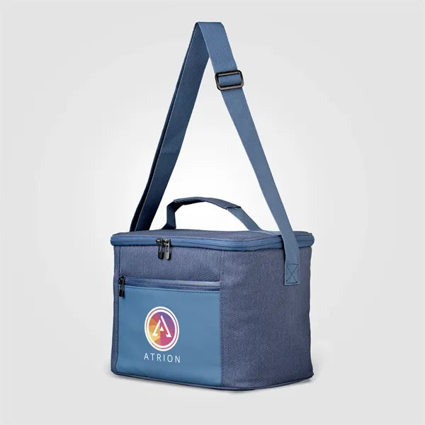 City Pack 600D RPET Zippered Cooler Bag - Heat Transfer