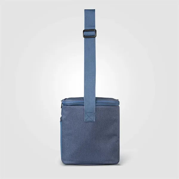 City Pack 600D RPET Zippered Cooler Bag - Heat Transfer