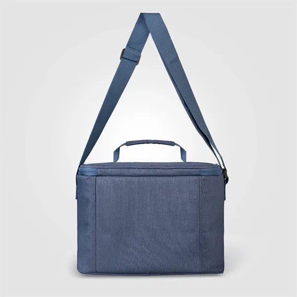 City Pack 600D RPET Zippered Cooler Bag - Heat Transfer