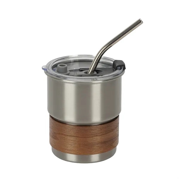 Wooden Sleeve Stainless Steel Water Cup