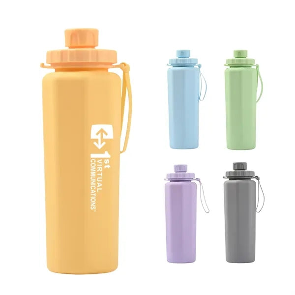 Silicone Collapsible Sports Bottle