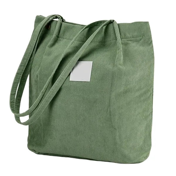 Large Capacity Corduroy Tote Bag