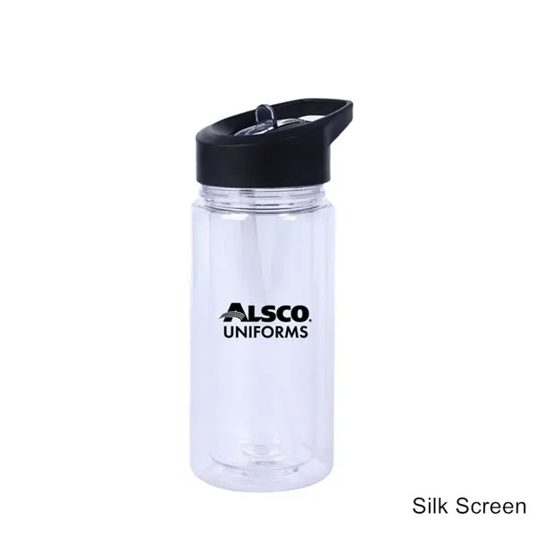 10 oz Kids Double Wall Plastic Snow Globe Tumbler with Straw