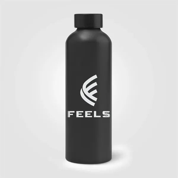 Astrid Recycled Aluminum Metallic Bottle - 24 oz -Silkscreen