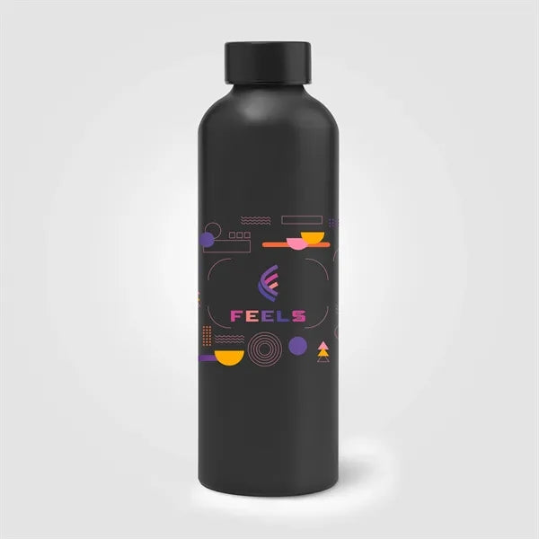 Astrid Recycled Aluminum Metallic Bottle - 24 oz - ColorJet