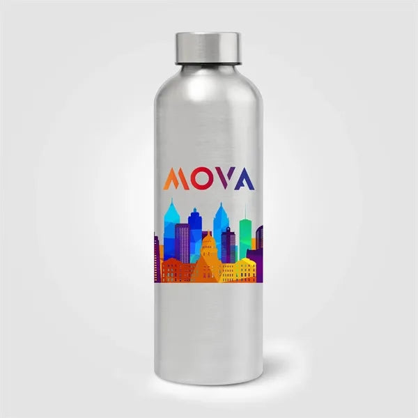 Astrid Recycled Aluminum Metallic Bottle - 24 oz - ColorJet