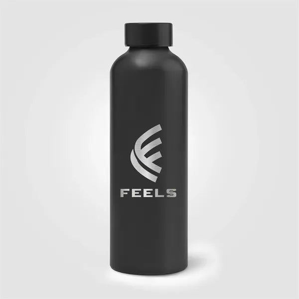 Astrid Recycled Aluminum Metallic Bottle - 24 oz - Laser