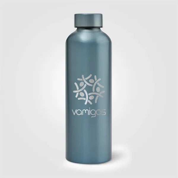 Astrid Recycled Aluminum Metallic Bottle - 24 oz - Laser
