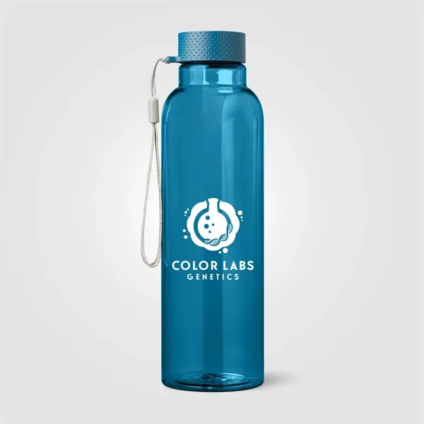 Aura RPET Wrist Strap Bottle - 24 oz. - ColorJet