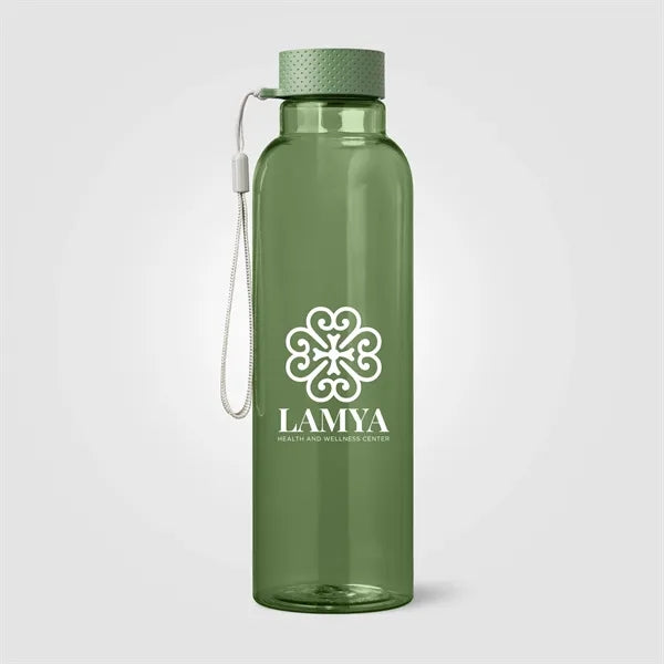 Aura RPET Wrist Strap Bottle - 24 oz. - ColorJet
