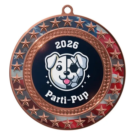 Express Radiant Star Patriotic Insert Medal