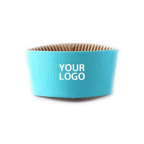 Double Wall Disposable Coffee Paper Cup Sleeve