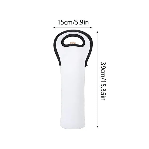 Neoprene Single Wine Bottle Holder Cooler Tote Bag