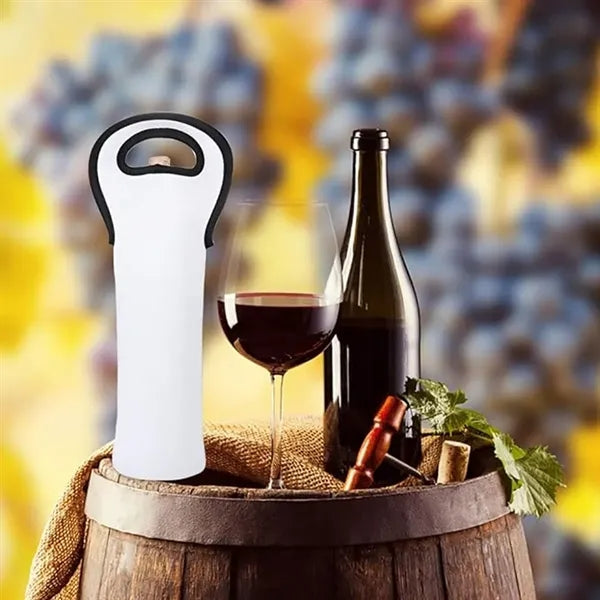 Neoprene Single Wine Bottle Holder Cooler Tote Bag
