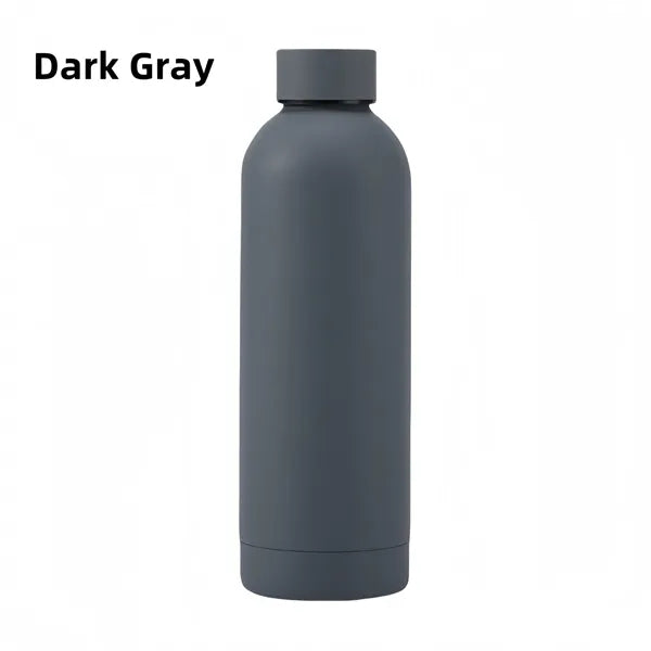 Matte Finish Stainless Steel Insulated Sports Water Bottle