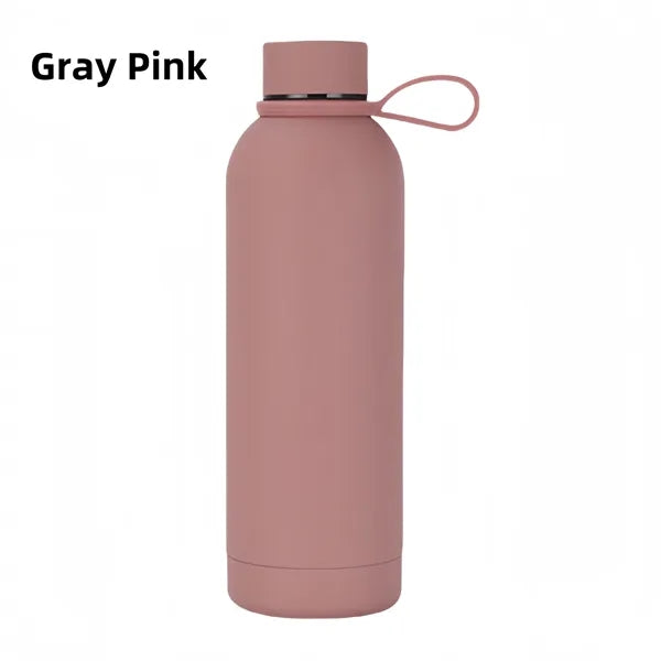 Matte Finish Stainless Steel Insulated Sports Water Bottle