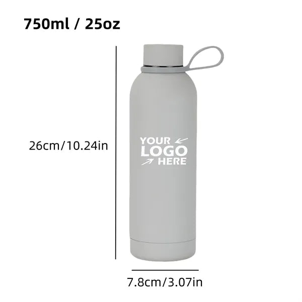 Matte Finish Stainless Steel Insulated Sports Water Bottle